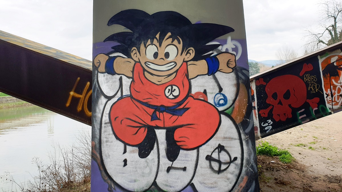 Anime Graffiti Canvas Prints for Sale  Redbubble